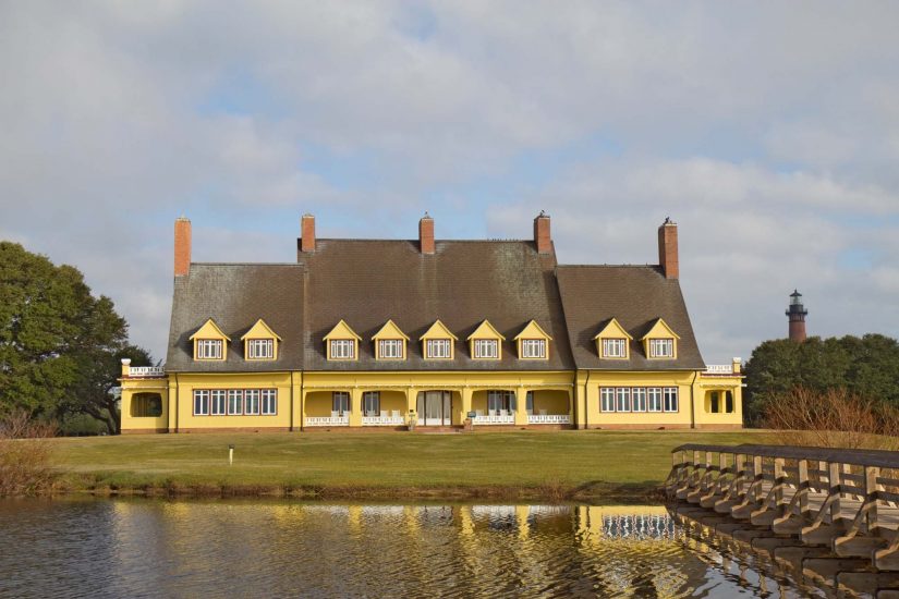 Whalehead Club Historic House Museum near Corolla, North Carolina