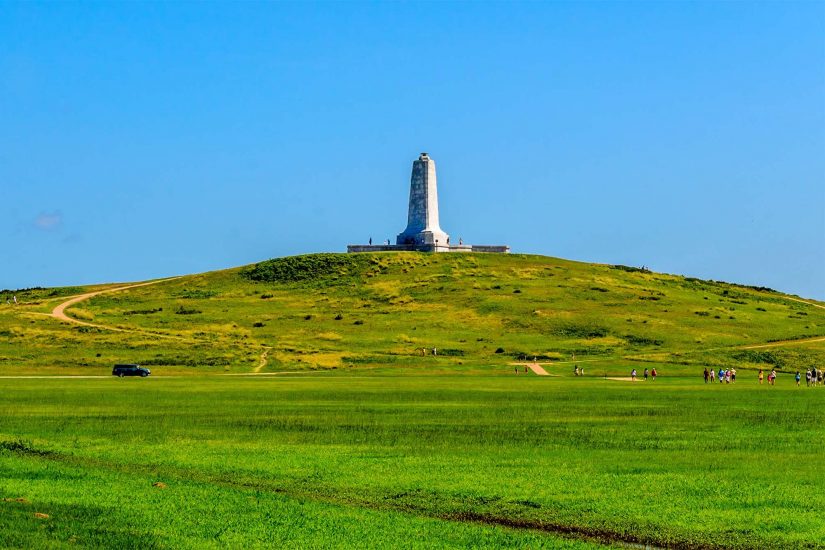 Wright Brothers National Memorial, located in Kill Devil Hills, North Carolina